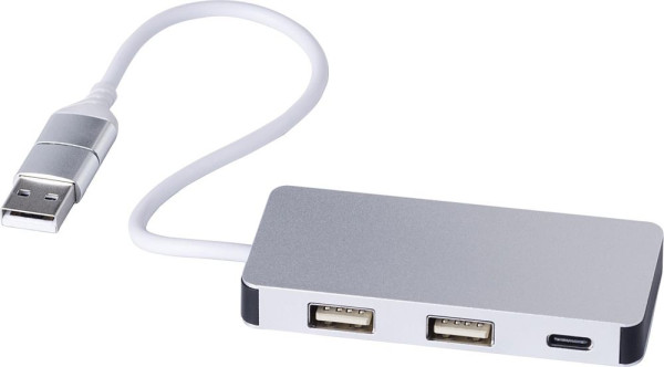 USB-Hub Layton | Aluminium | 3 Anschlüsse